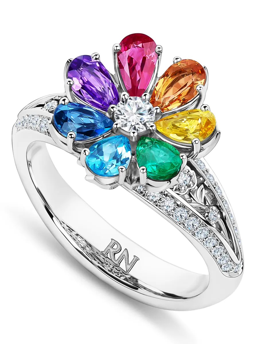 Кольцо Цветик-семицветик