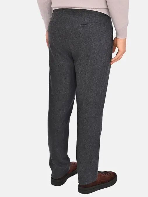 Брюки шерстяные ENRICO MANDELLI