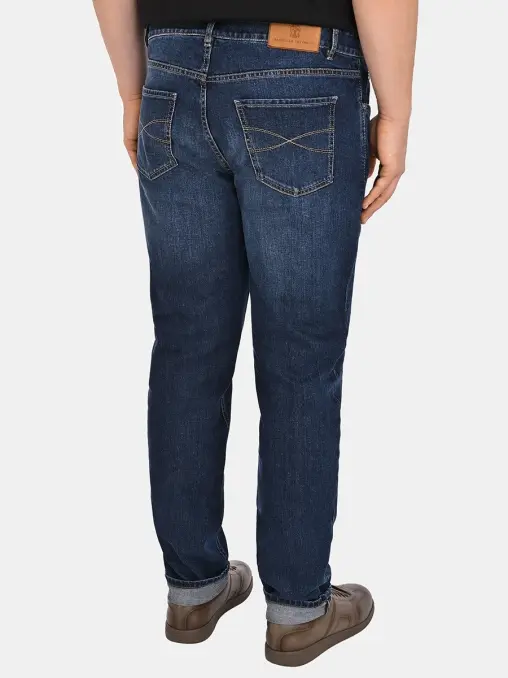 Джинсы хлопковые BRUNELLO CUCINELLI