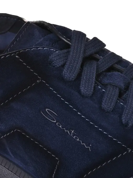 Кроссовки замшевые SANTONI