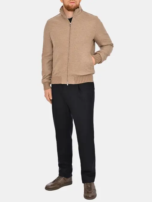 Куртка из кашемира ENRICO MANDELLI