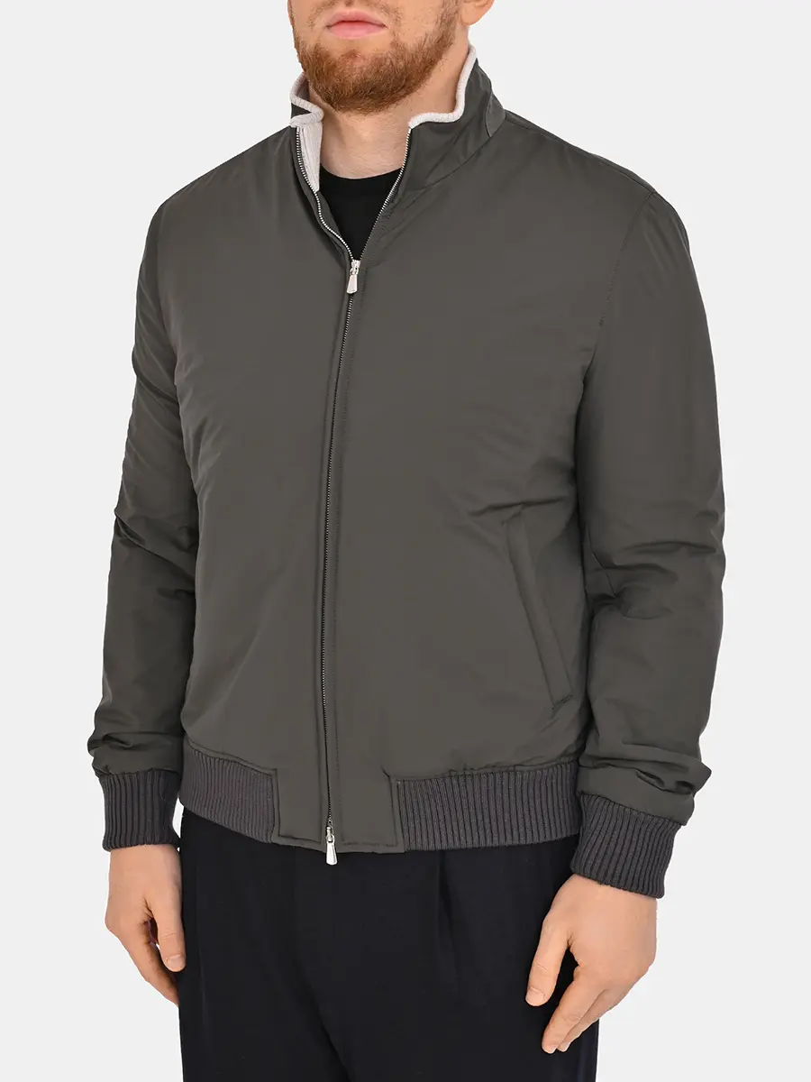 Куртка однотонная