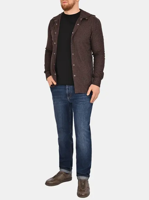 Рубашка хлопковая KITON