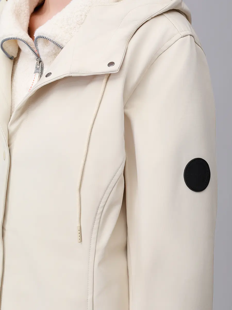 Плащ однотонный