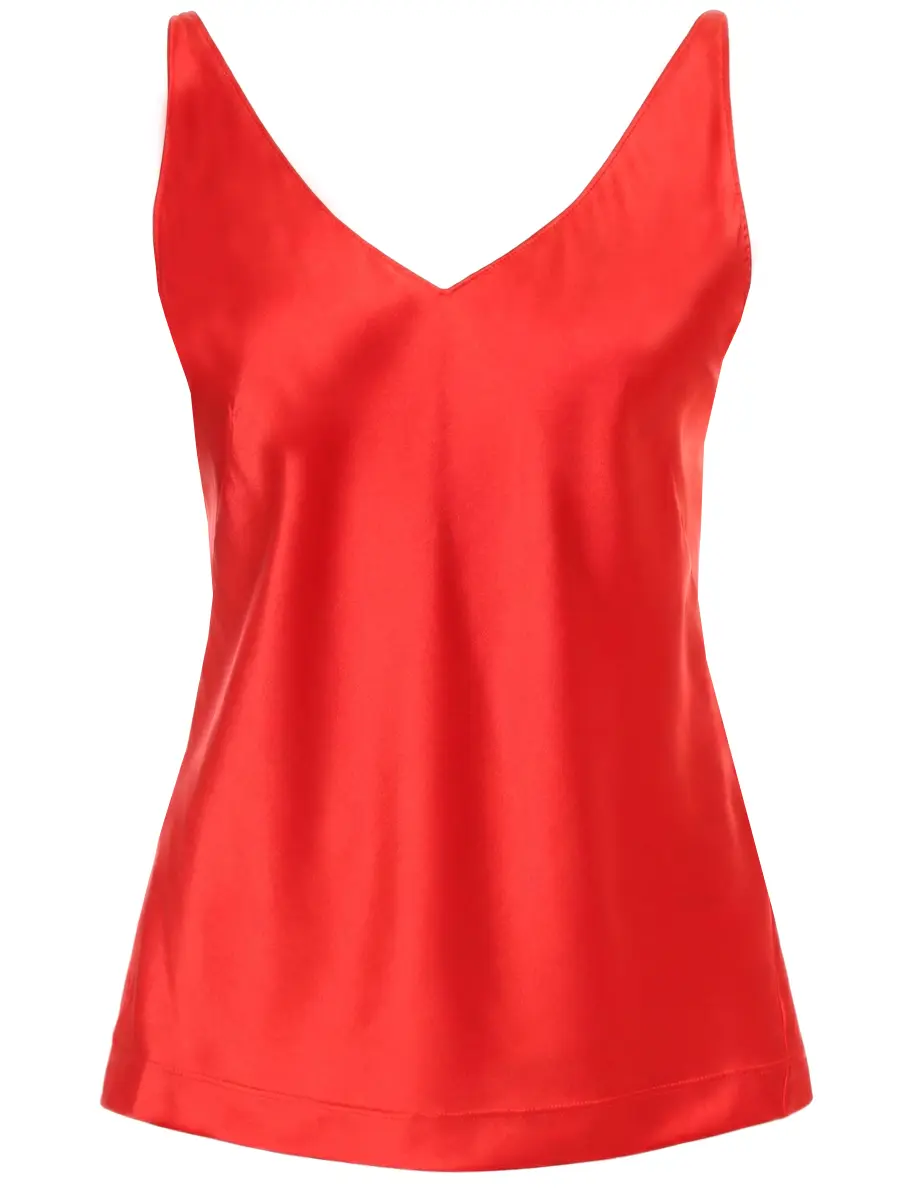 Топ шелковый