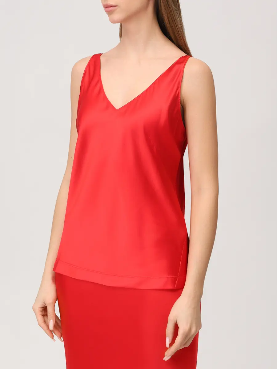 Топ шелковый