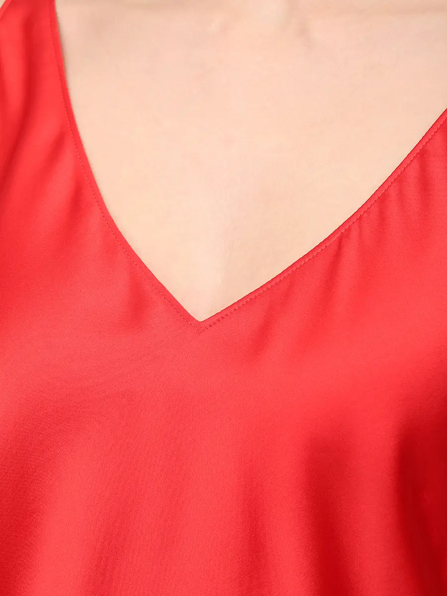 Топ шелковый