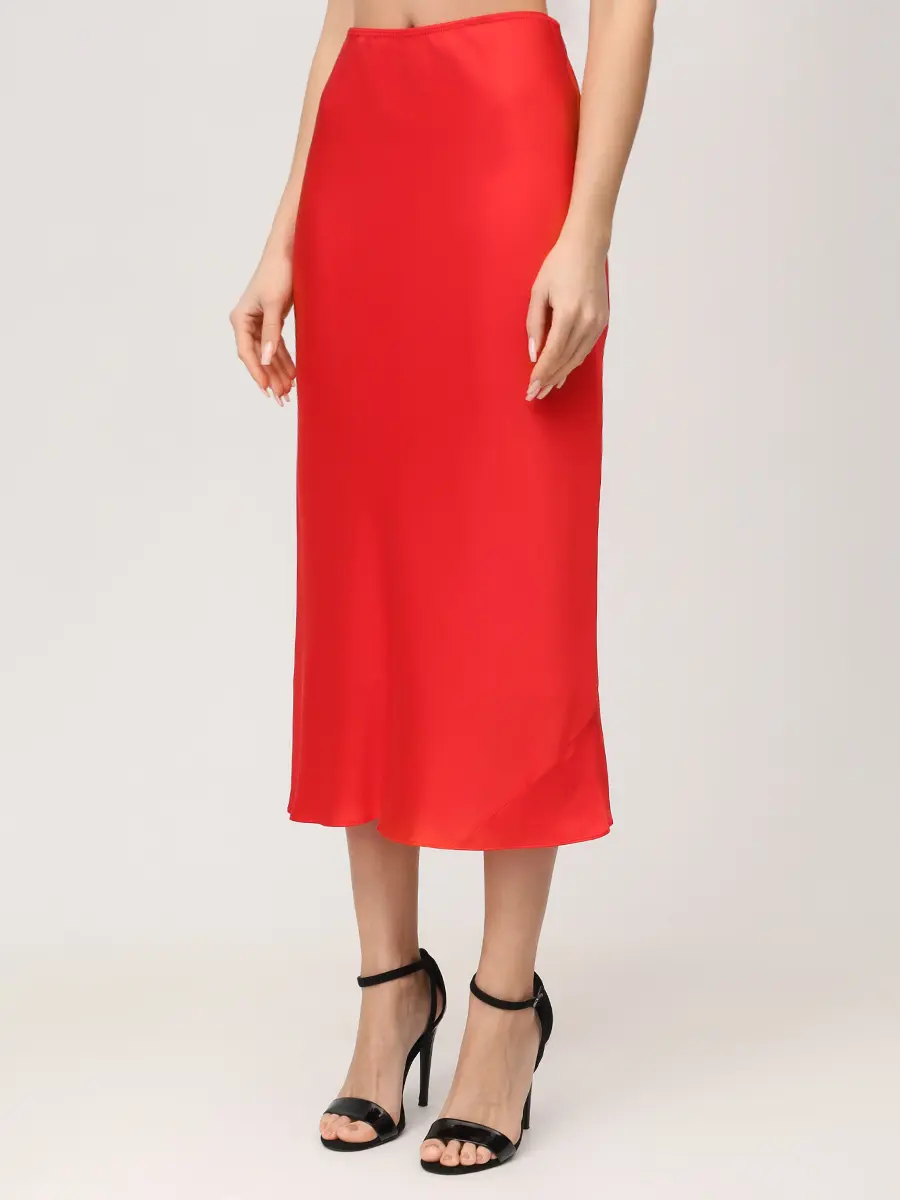 Юбка шелковая