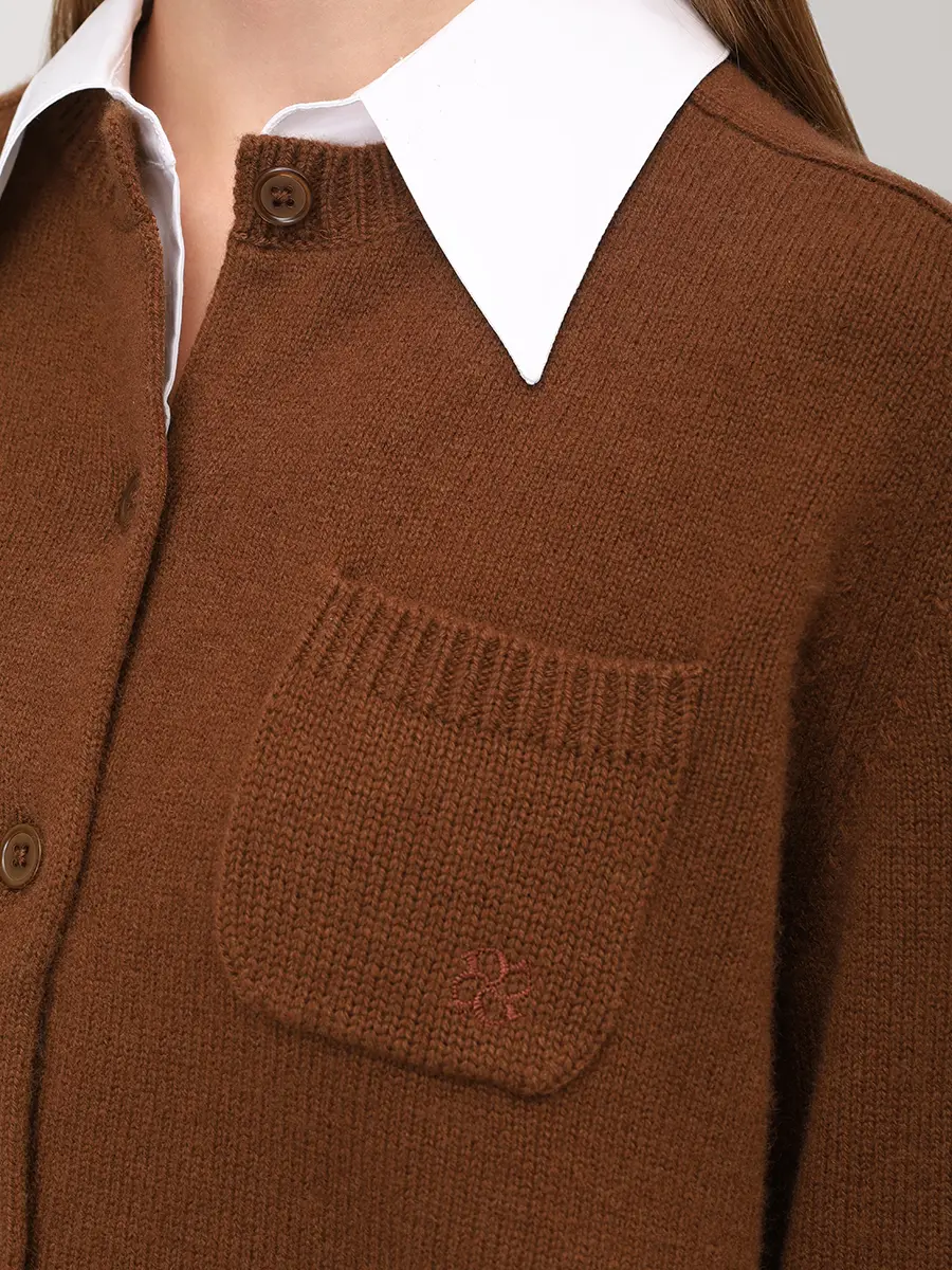 Кардиган шерстяной