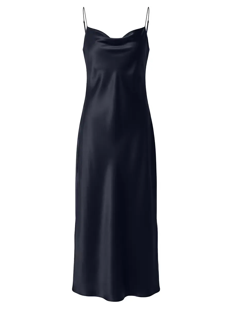 Платье шелковое