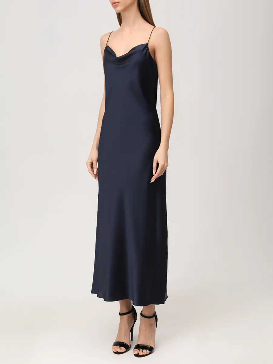 Платье шелковое