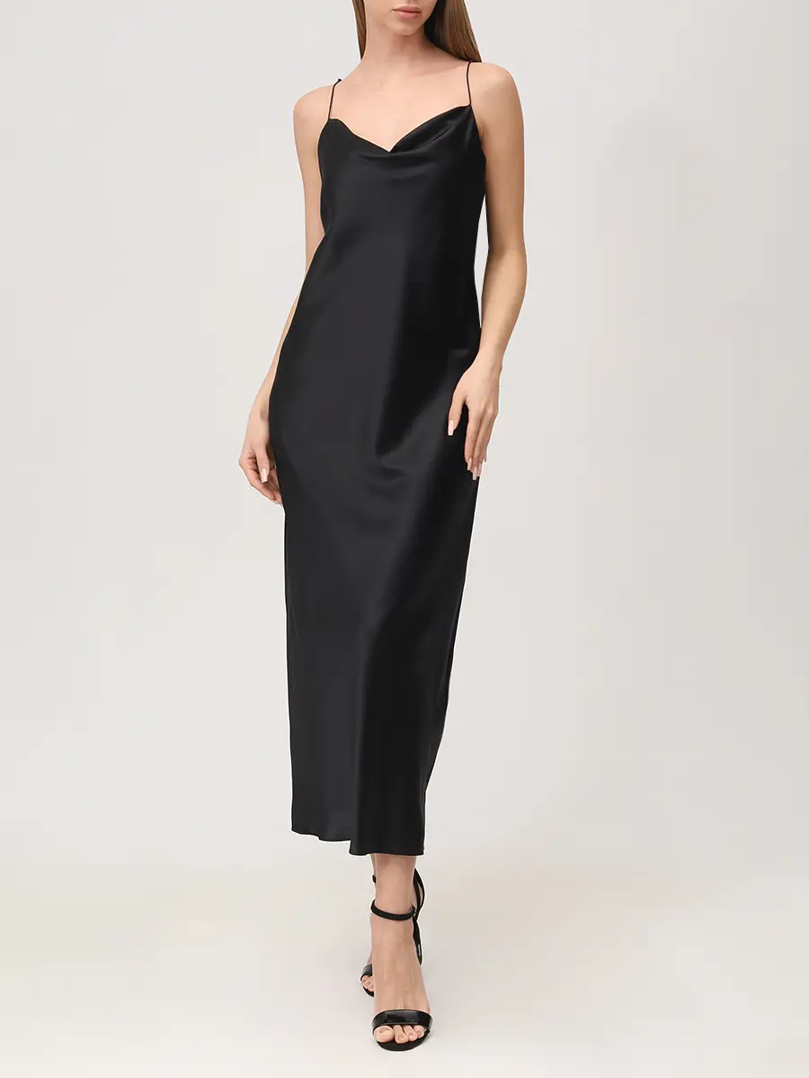 Платье шелковое