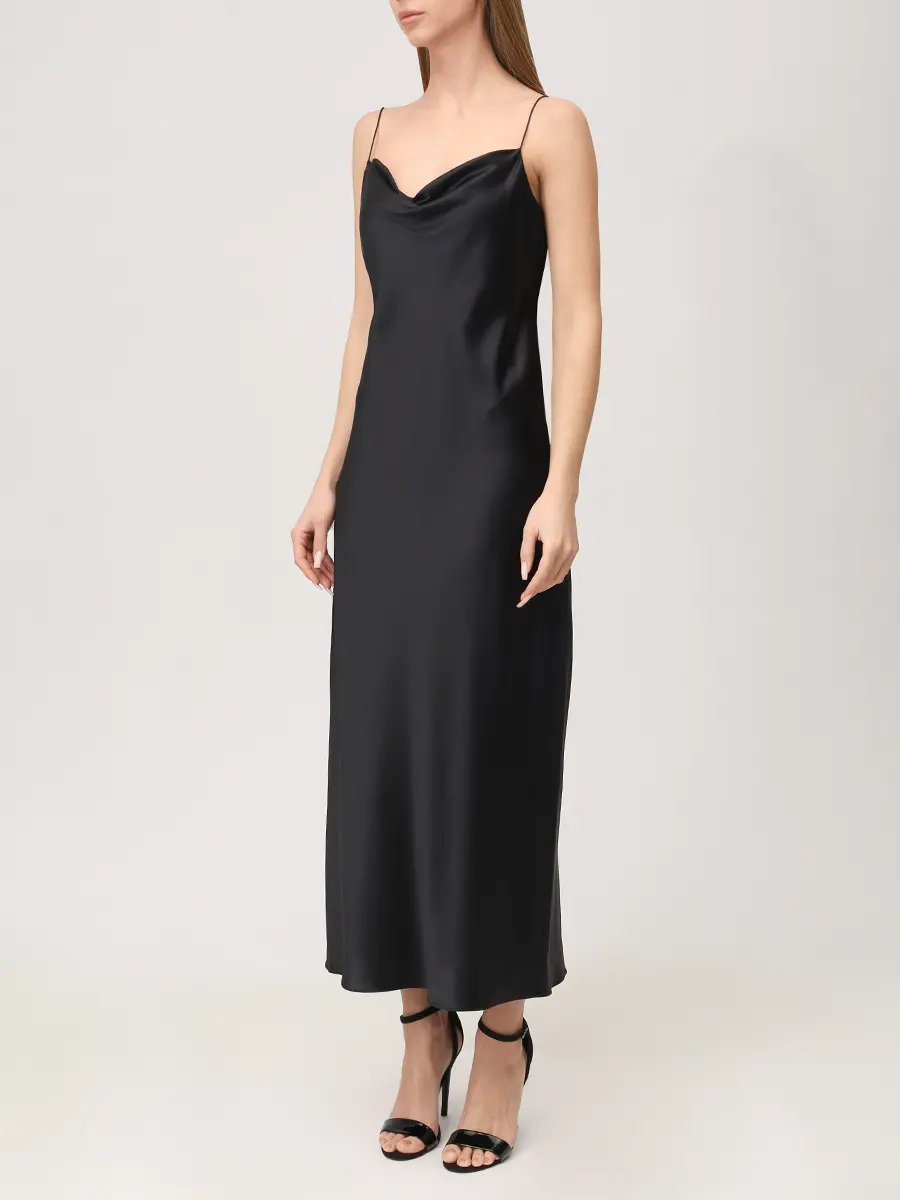 Платье шелковое