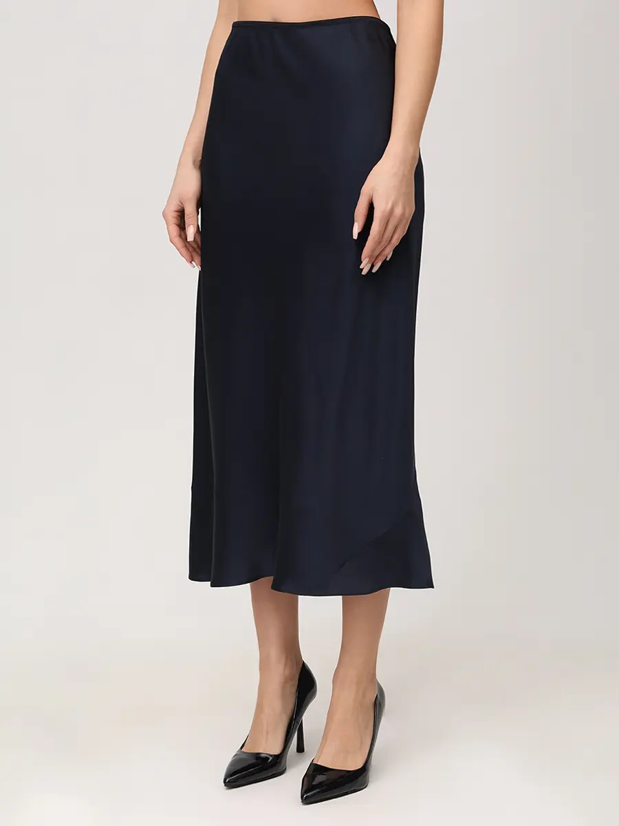 Юбка шелковая