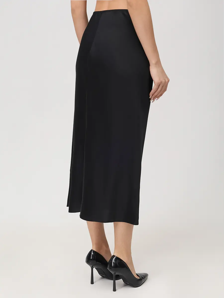 Юбка шелковая