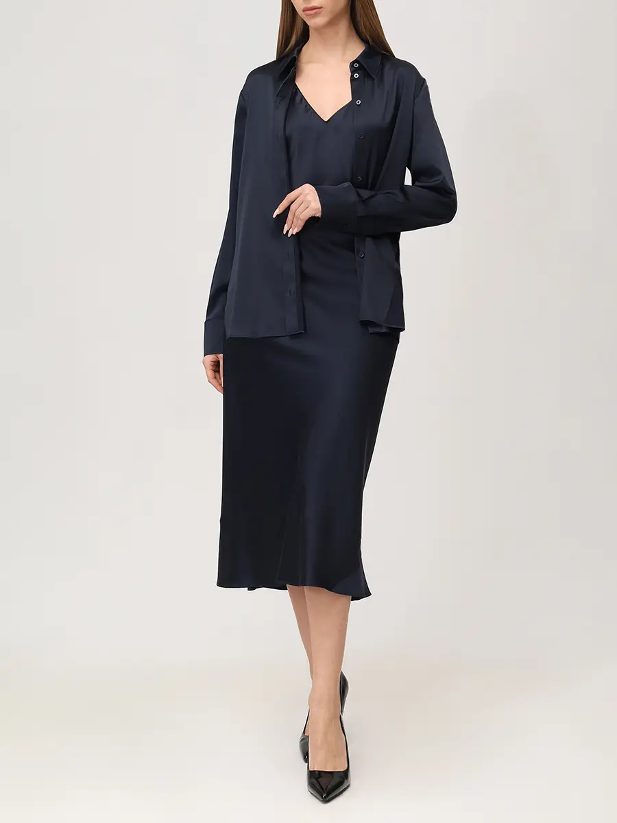 Топ шелковый