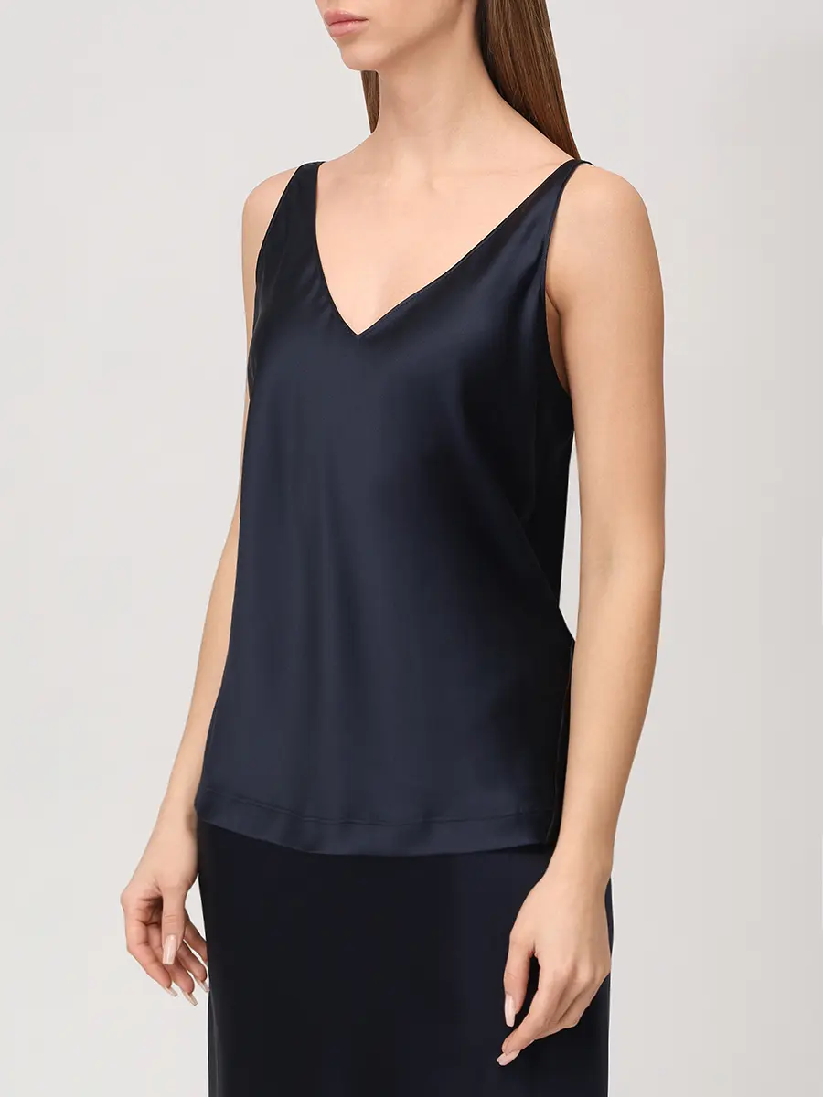 Топ шелковый