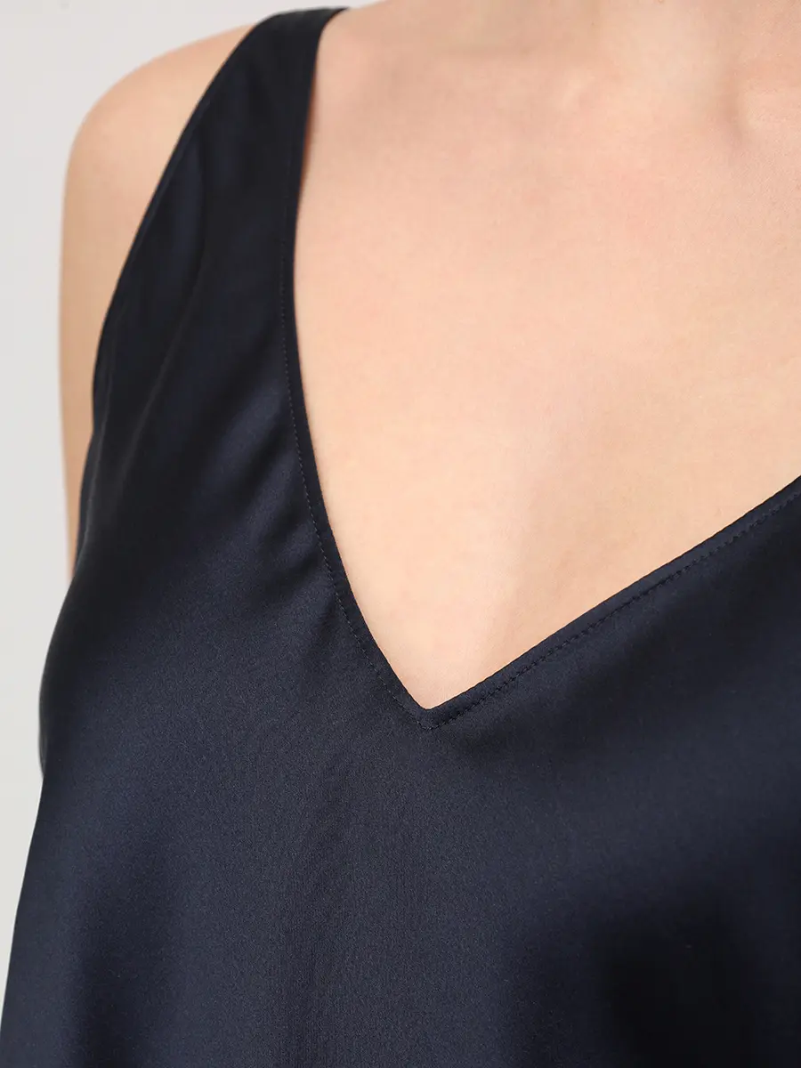 Топ шелковый