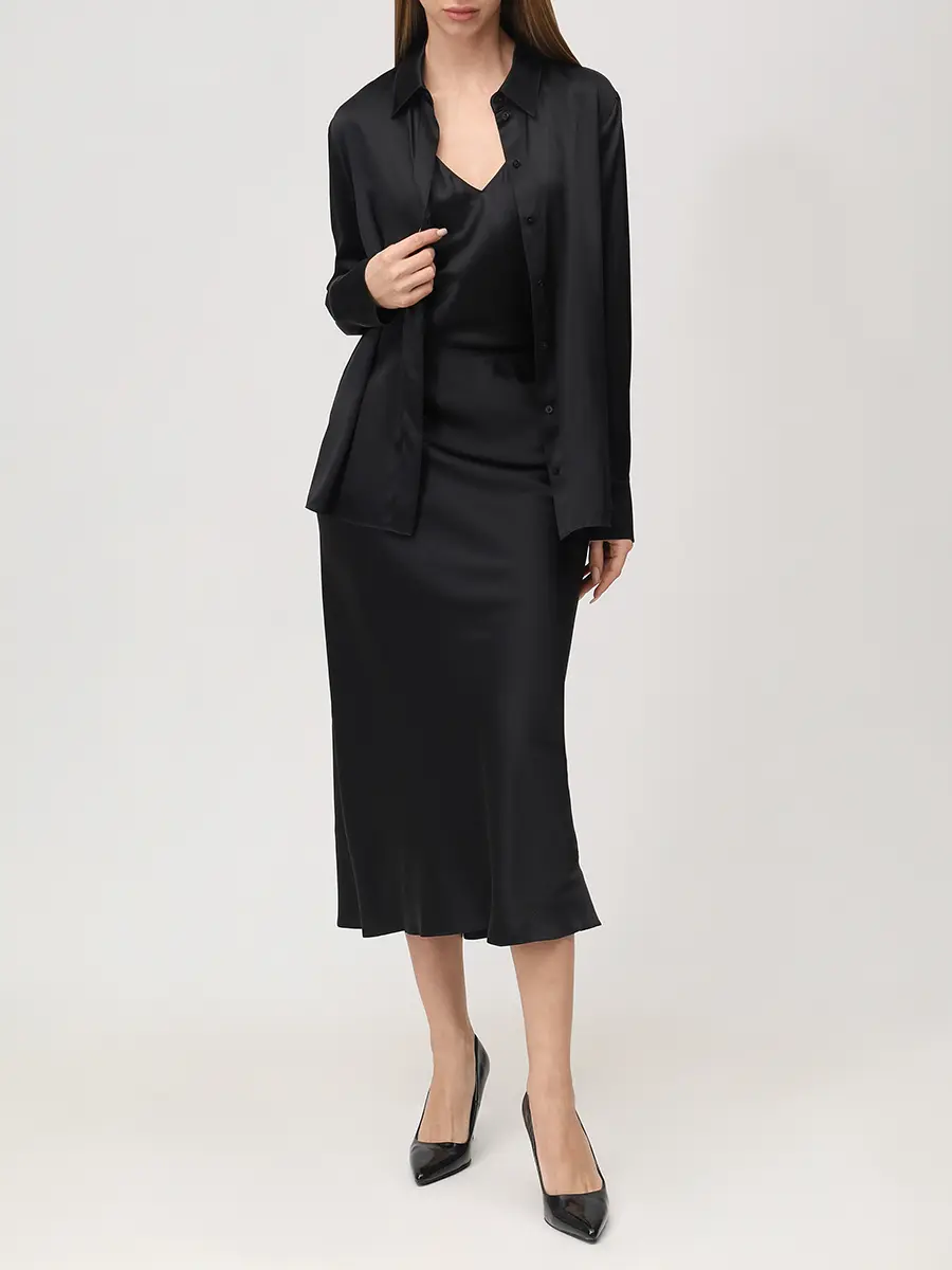 Топ шелковый