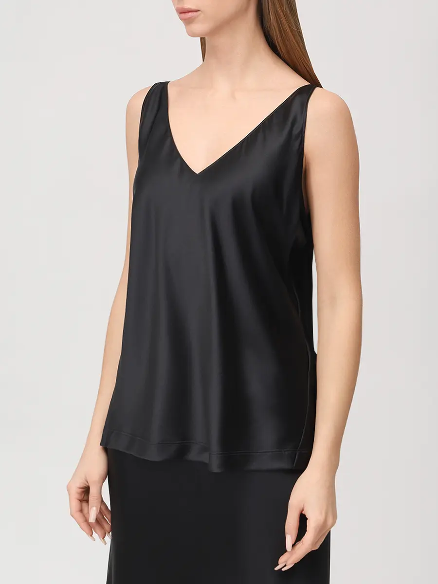 Топ шелковый