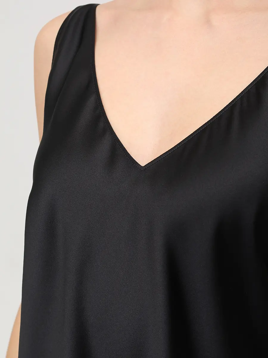 Топ шелковый