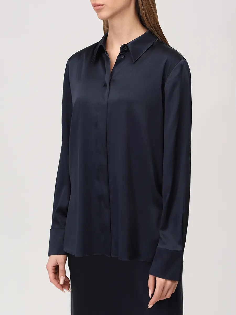 Блуза шелковая