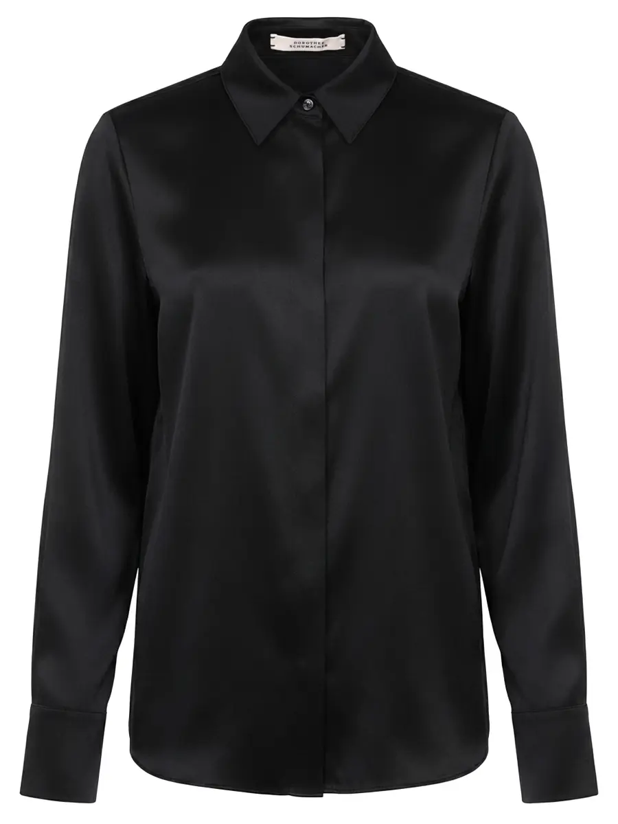 Блуза шелковая