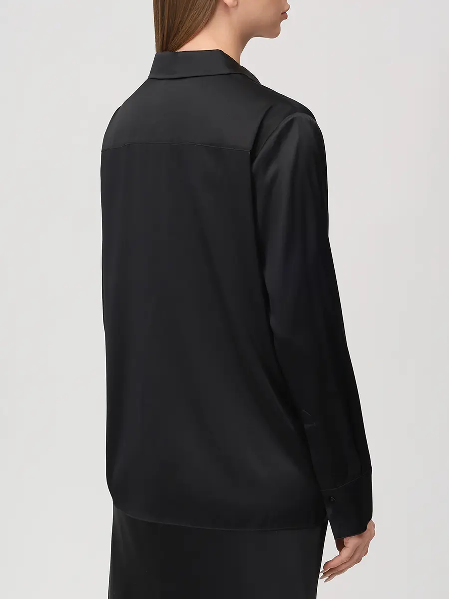 Блуза шелковая