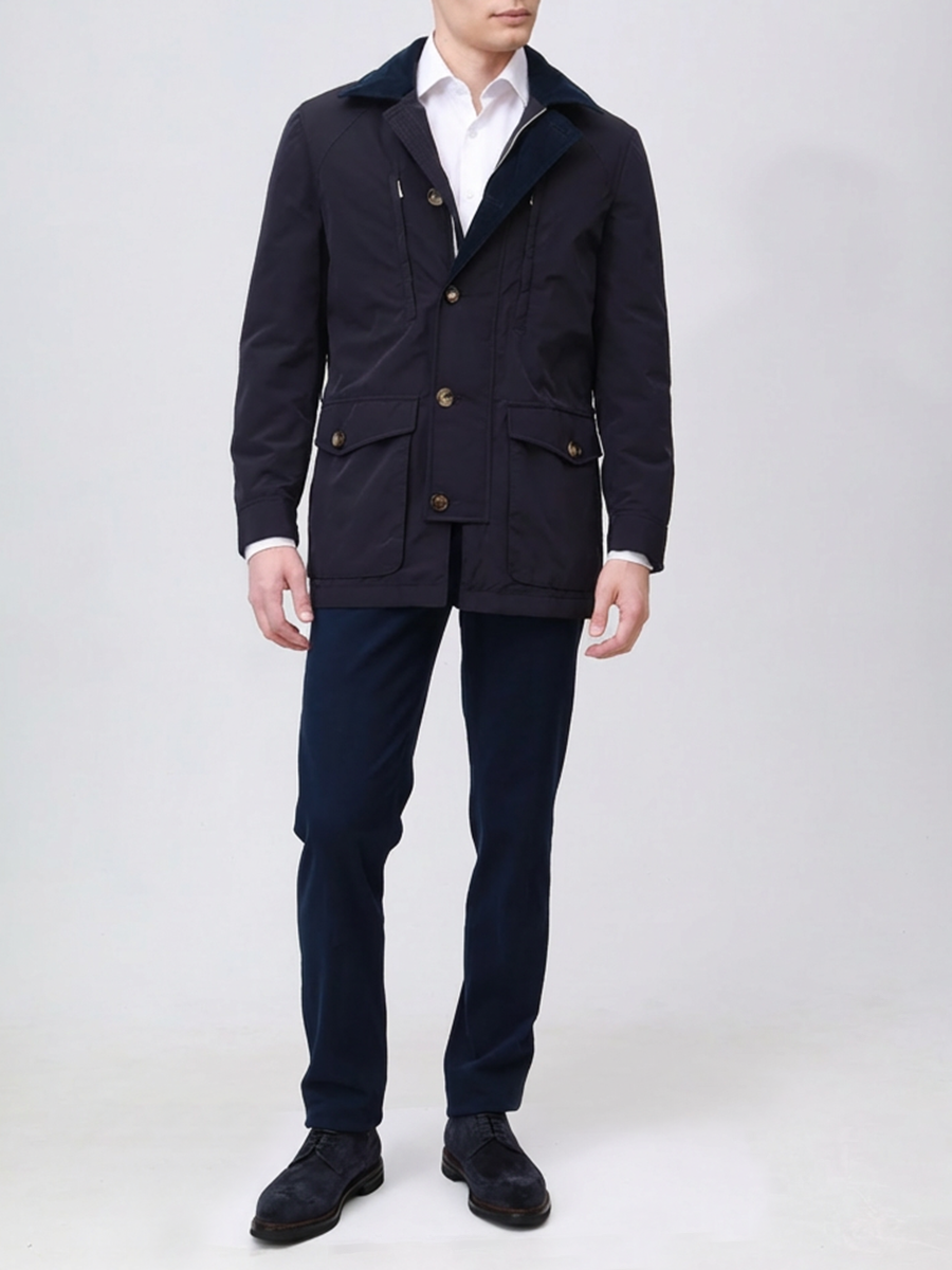 Рубашка Slim Fit хлопковая