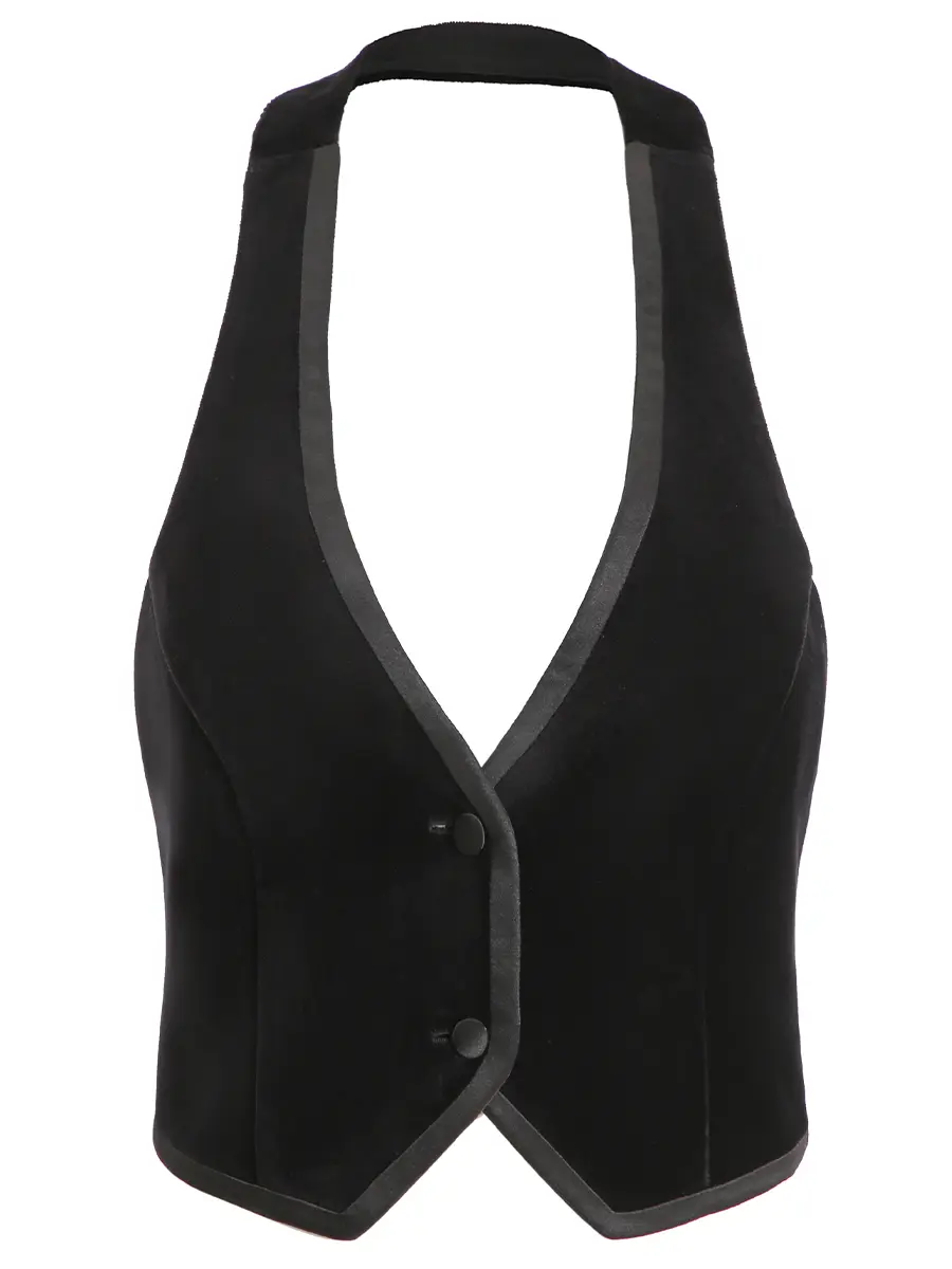 Жилет бархатный