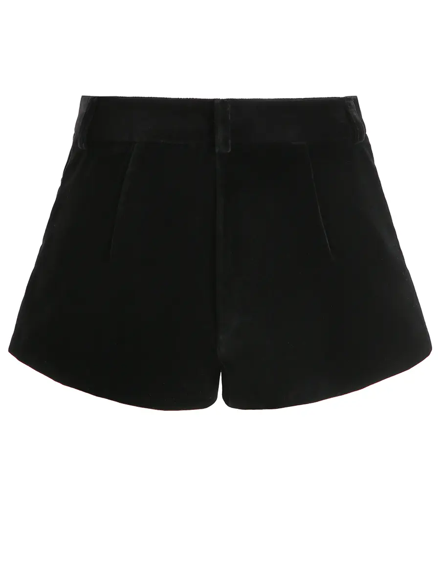 Шорты бархатные
