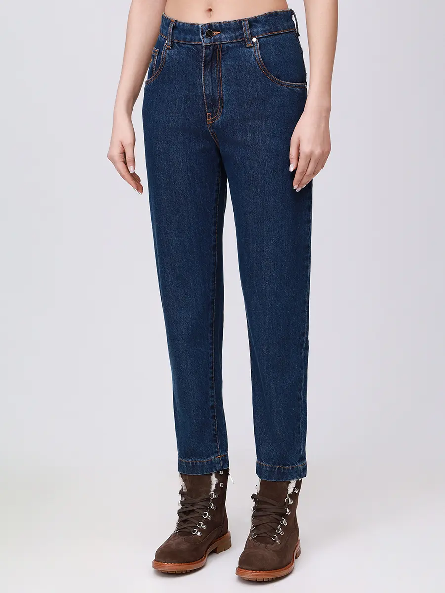 Джинсы хлопковые