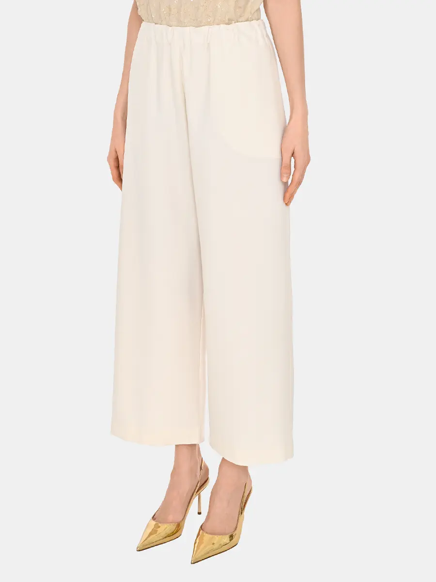 Брюки однотонные