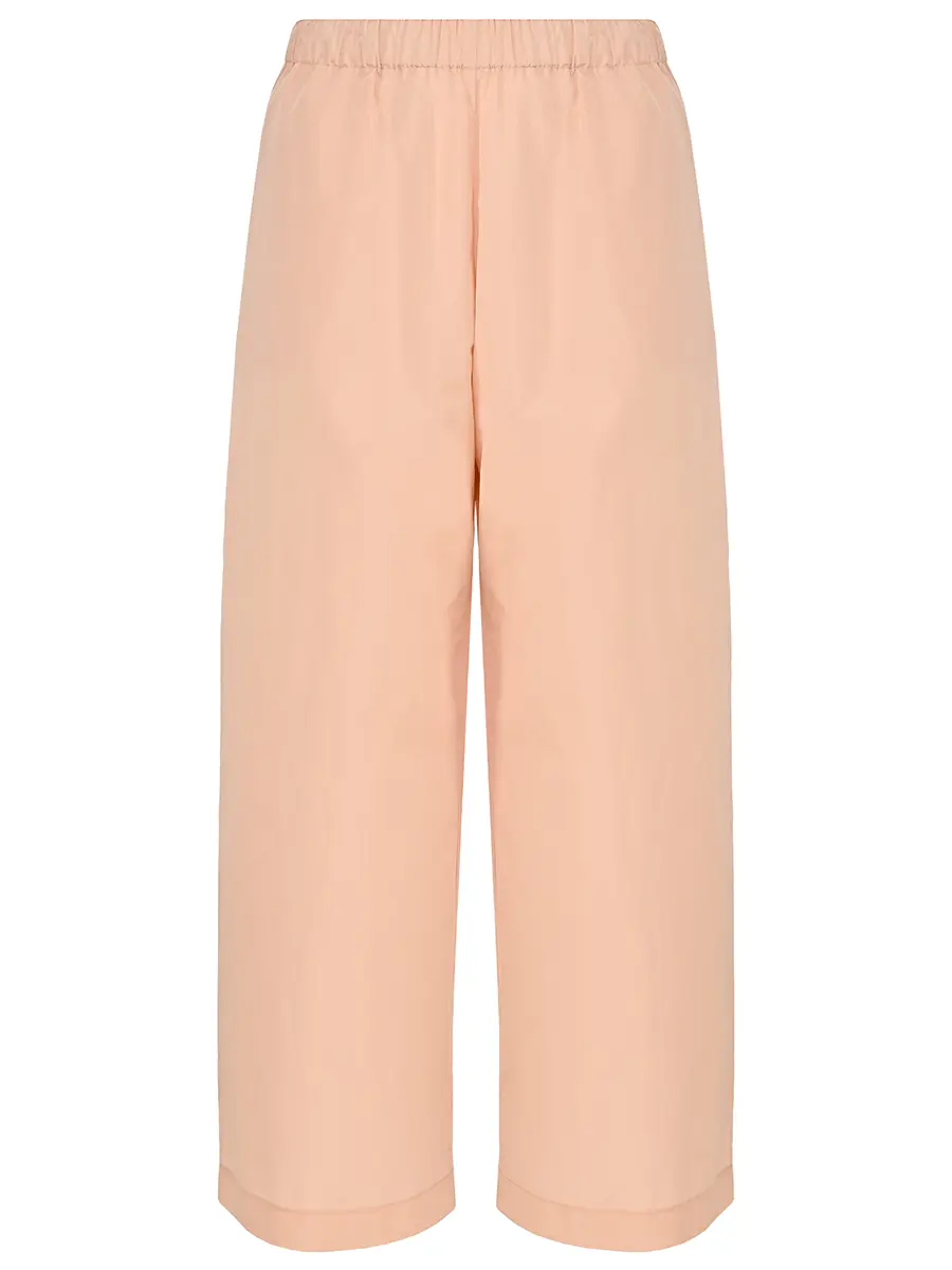 Брюки однотонные