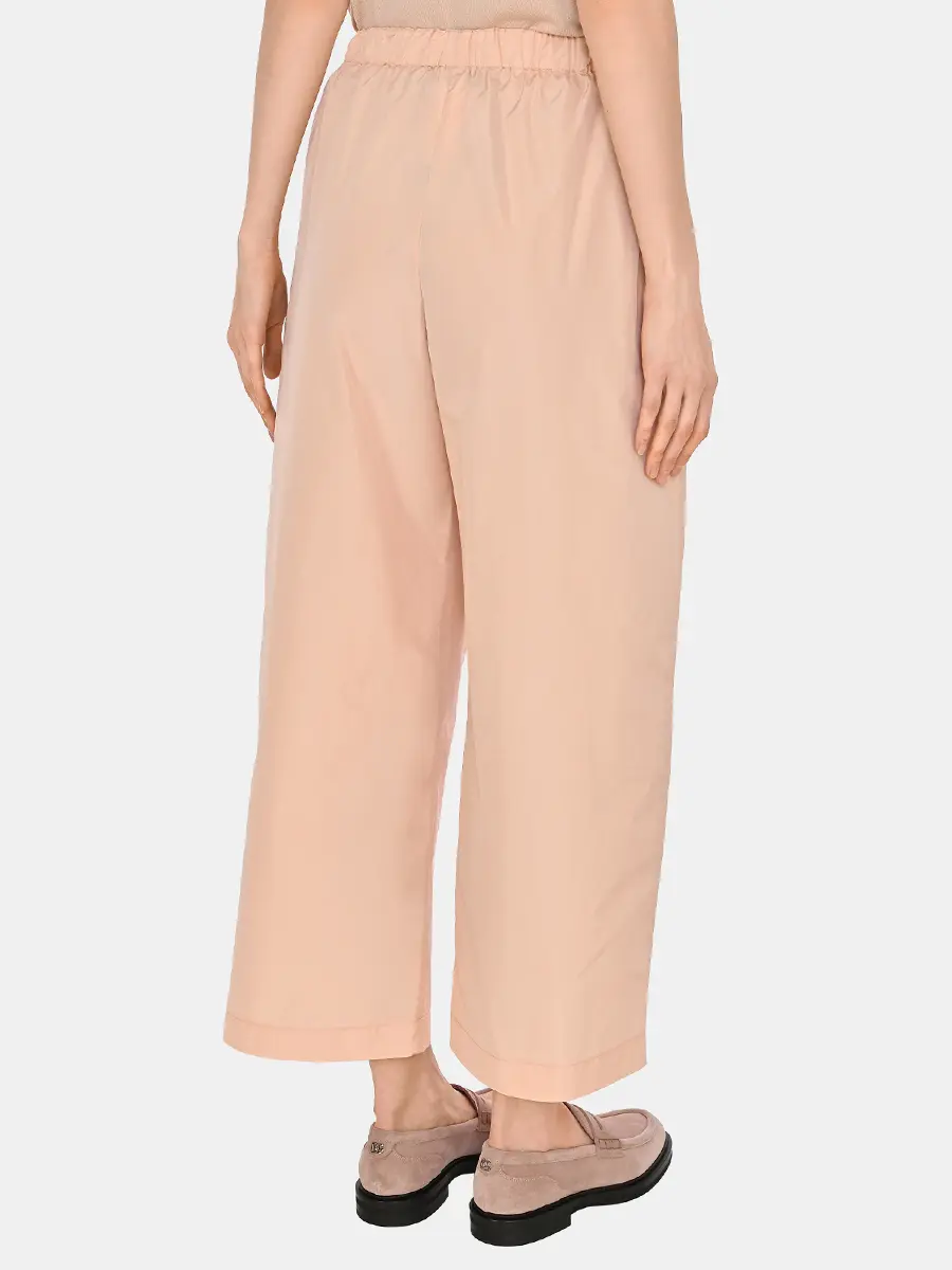 Брюки однотонные