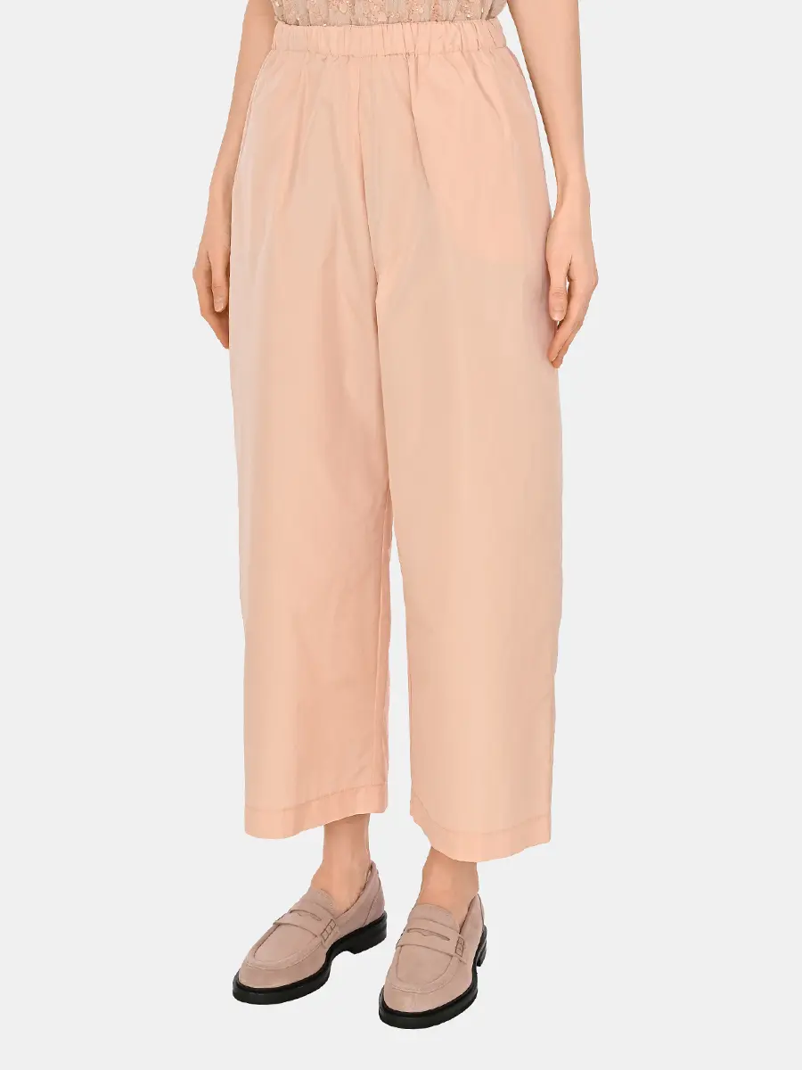 Брюки однотонные