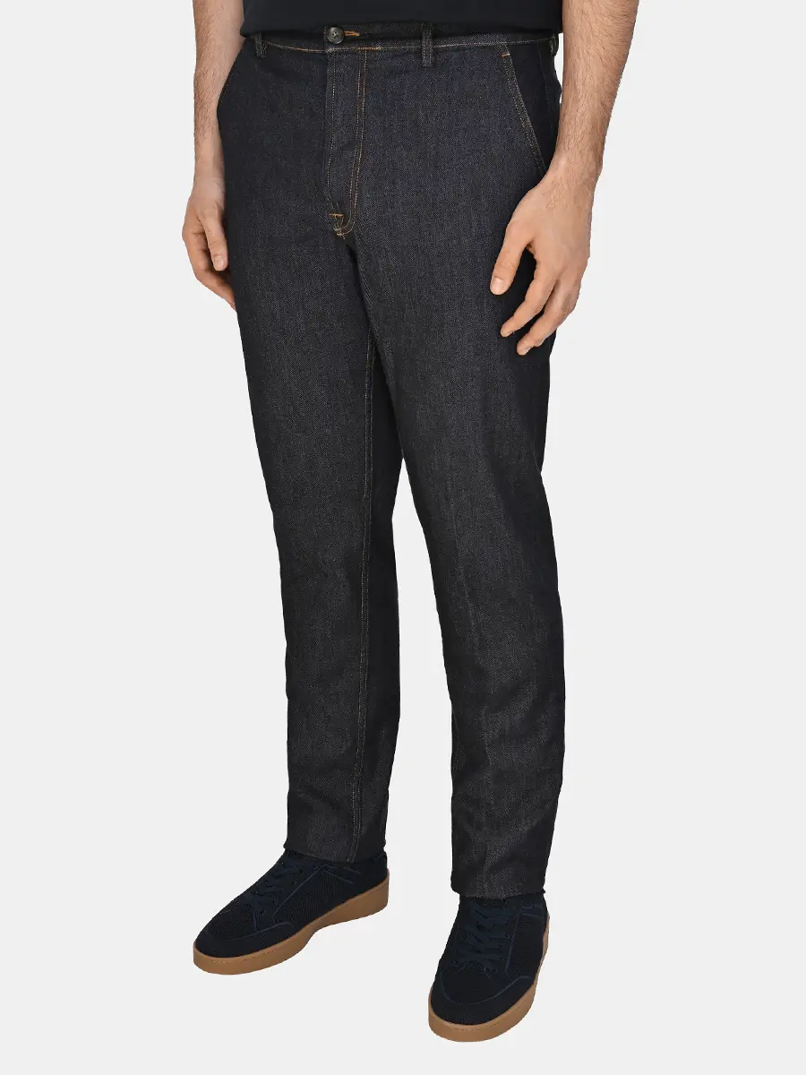 Джинсы хлопковые