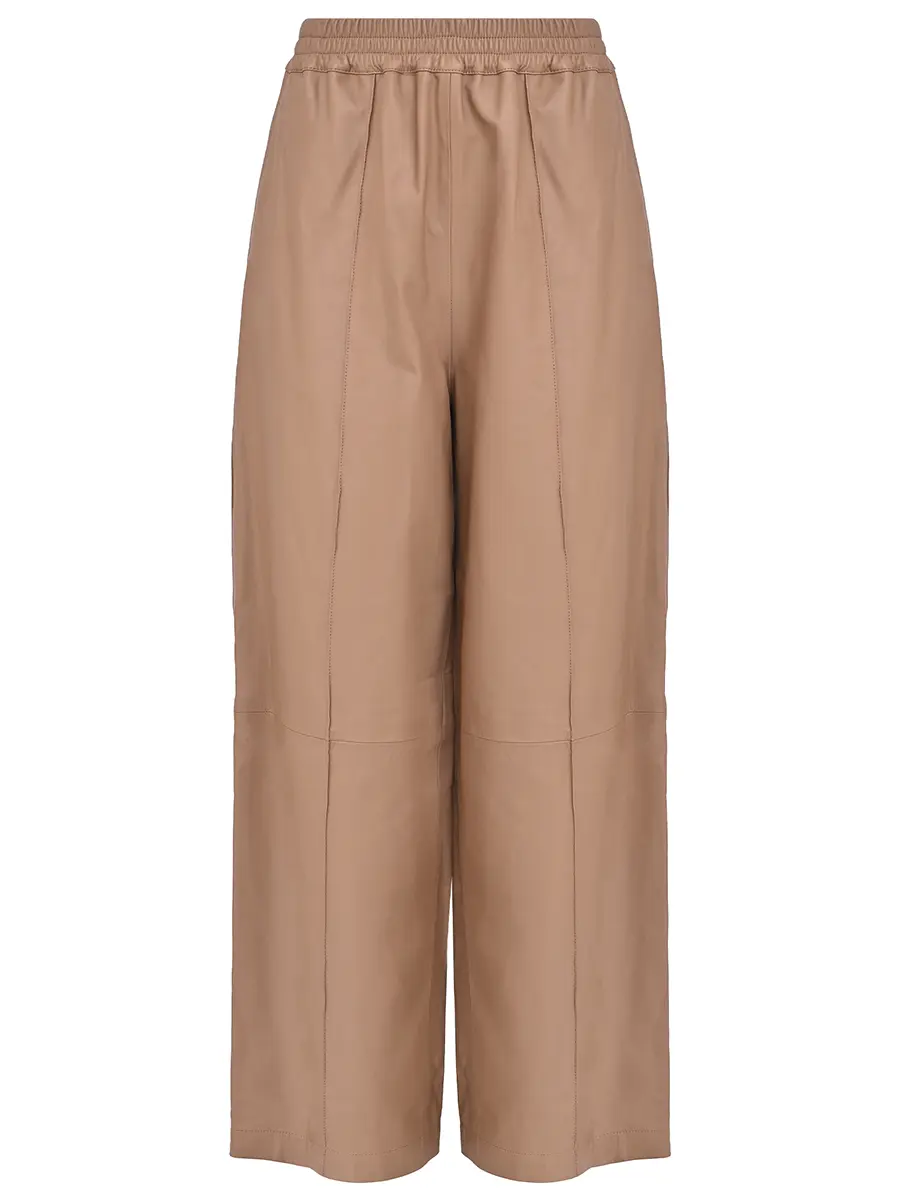 Брюки кожаные