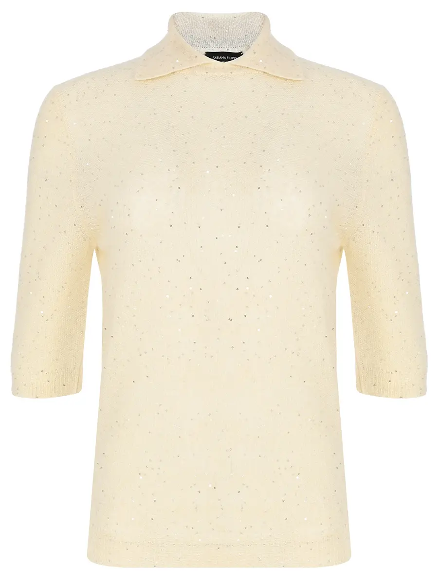 Джемпер с пайетками