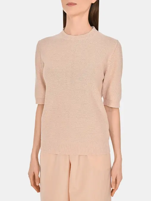 Джемпер из хлопка и льна FABIANA FILIPPI