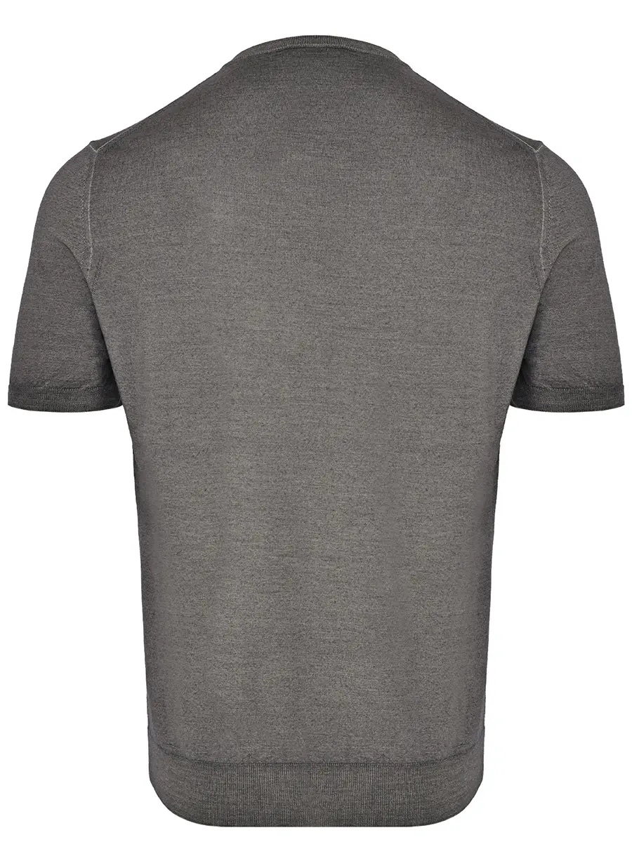 Футболка из шерсти и шелка