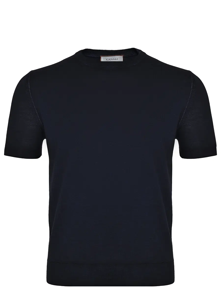 Футболка из шерсти и шелка