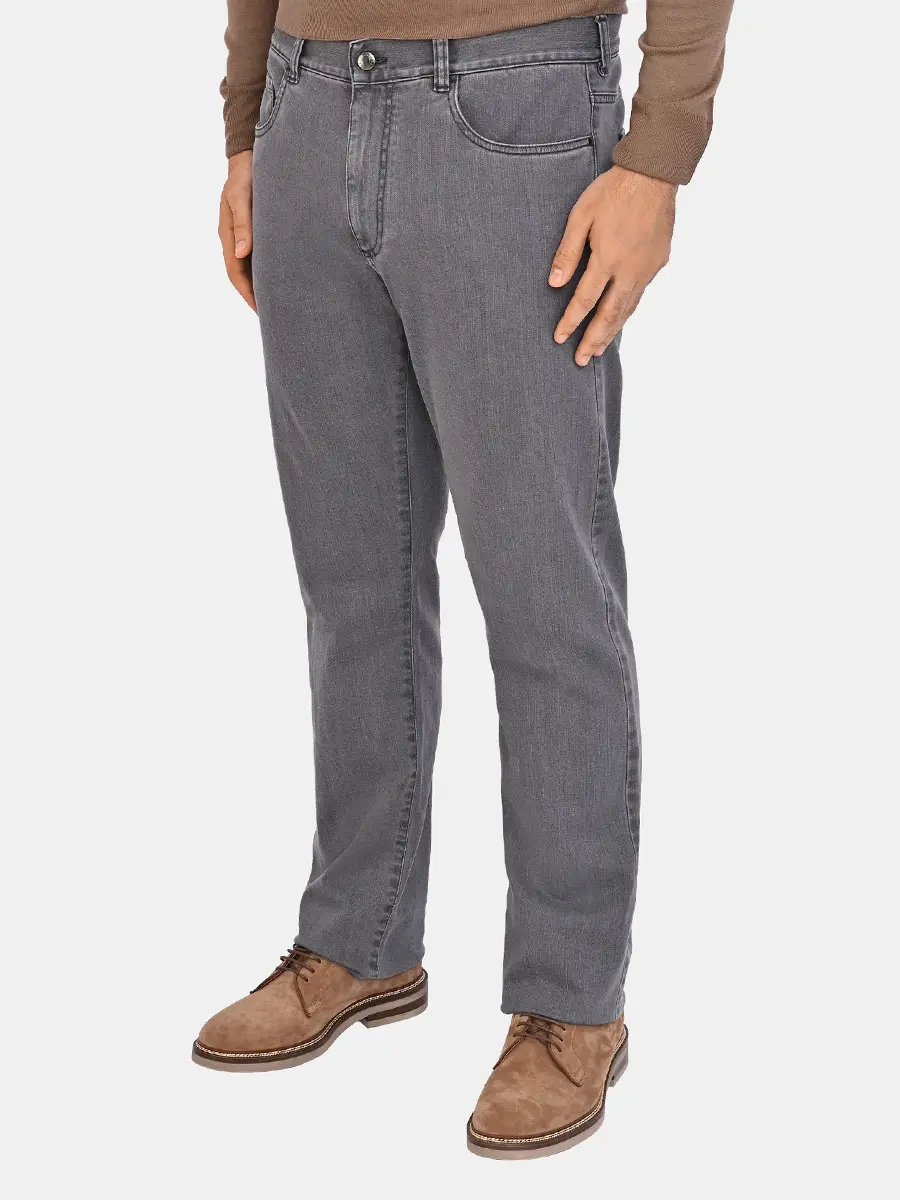 Джинсы хлопковые