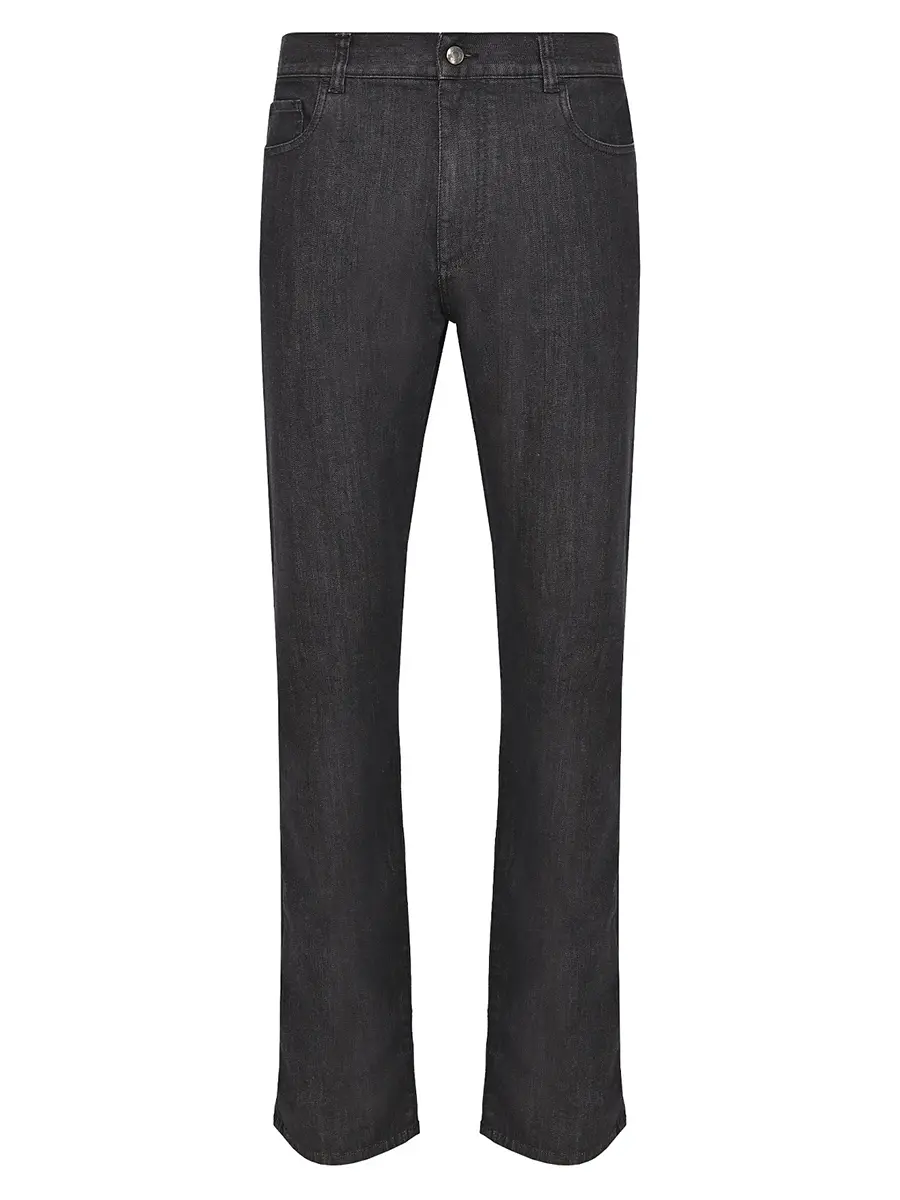 Джинсы хлопковые