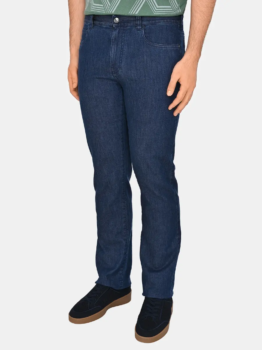 Джинсы хлопковые