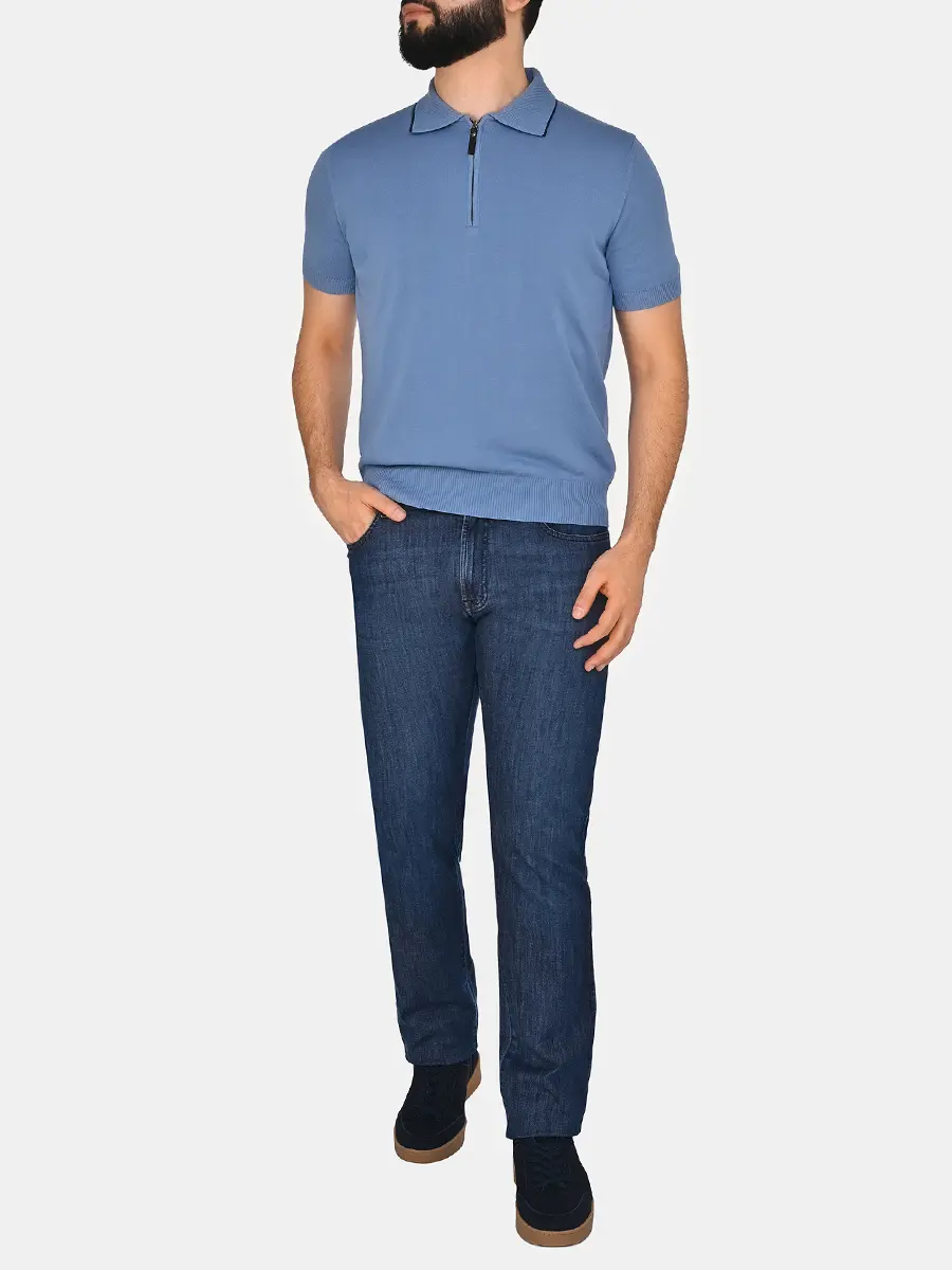 Джинсы хлопковые