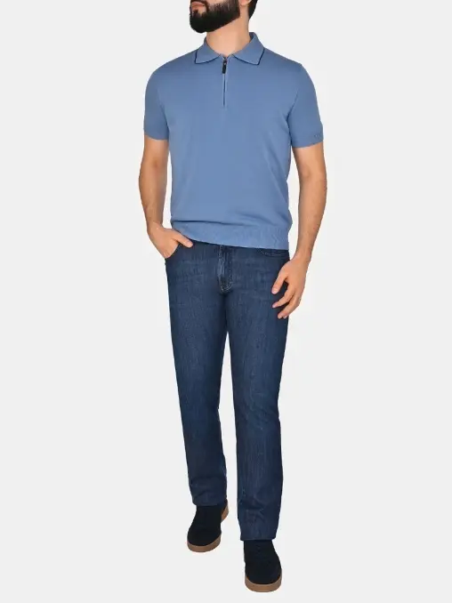 Джинсы хлопковые CANALI