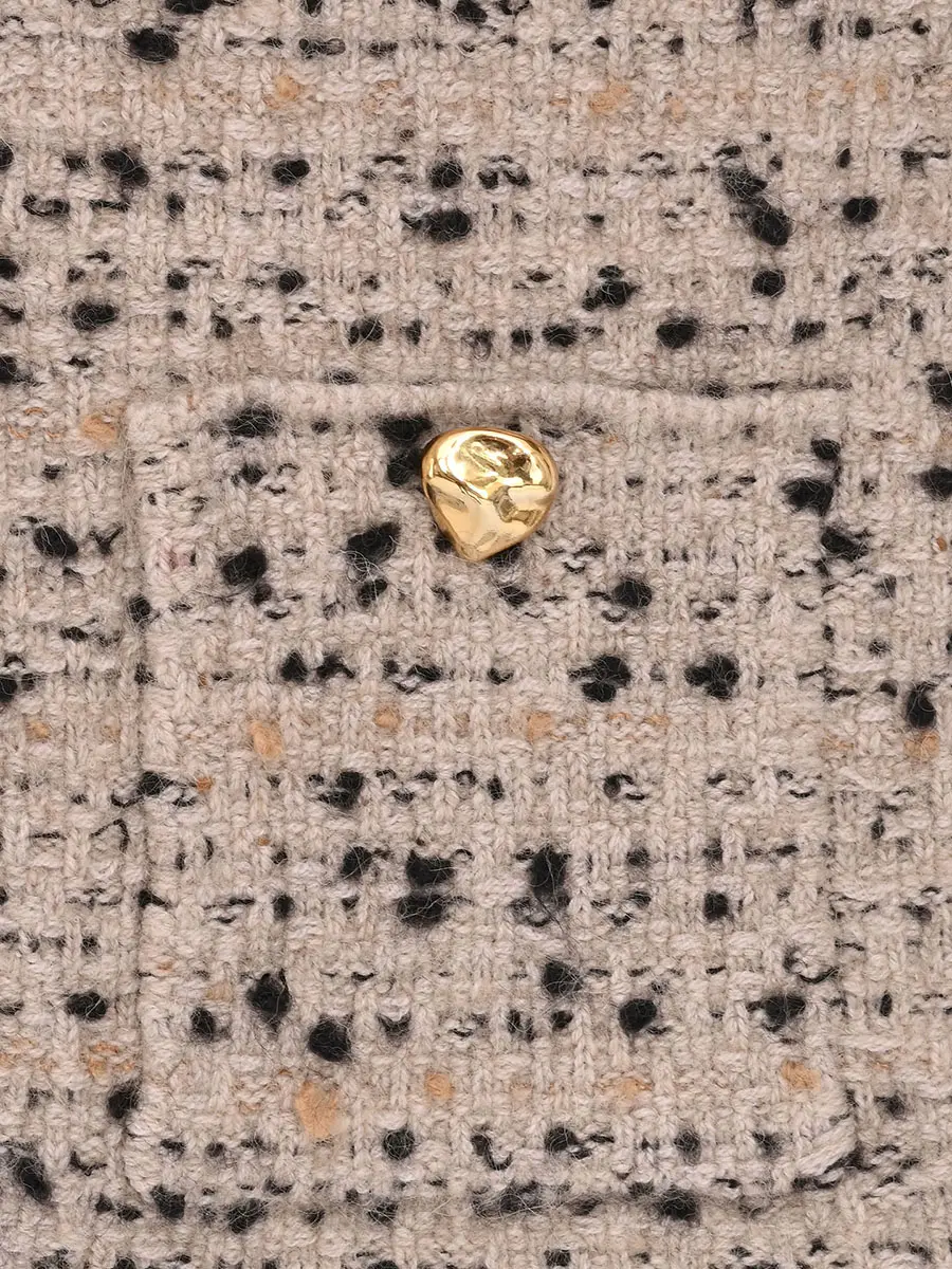 Жакет твидовый