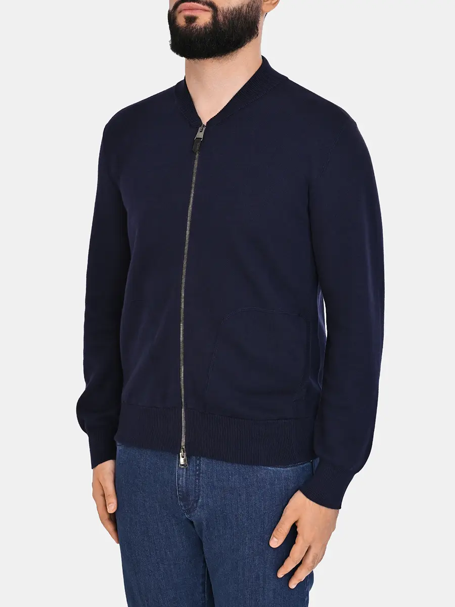 Кардиган однотонный