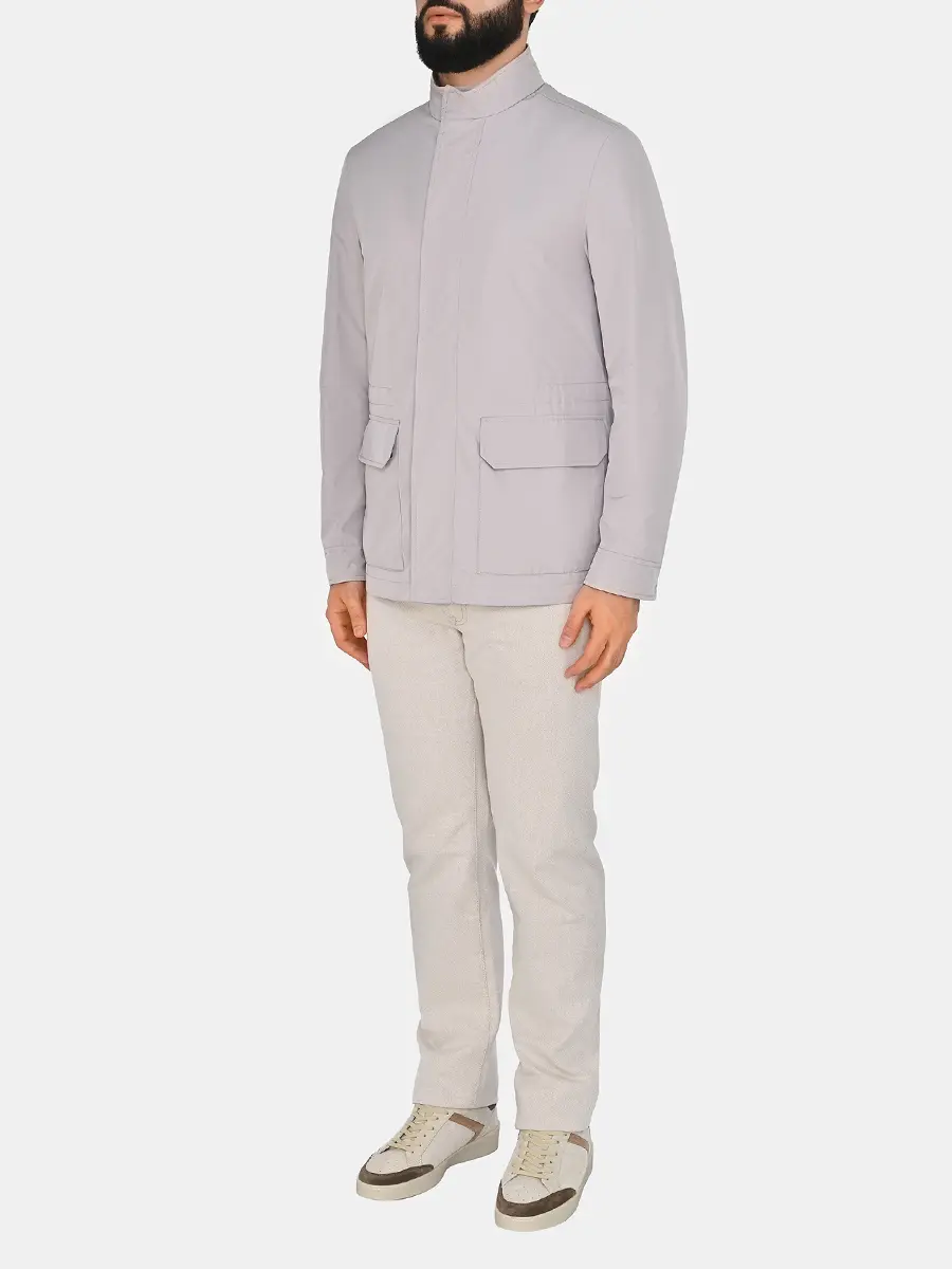 Куртка однотонная